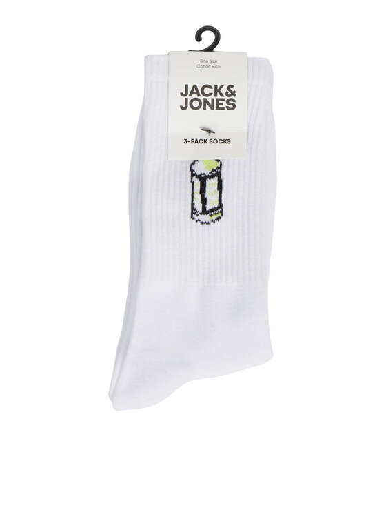 Jack & Jones Jack & Jones Lange Socken 12242140 Weiß