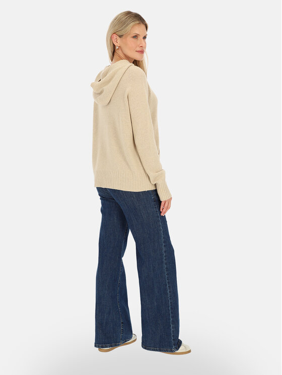 L’AF L’AF Sweter Pola Beżowy Regular Fit