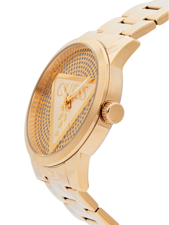Guess Guess Hodinky Badge GW0915G1 Zlatá