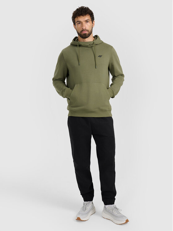 4F 4F Spodnie dresowe NOS Czarny Regular Fit