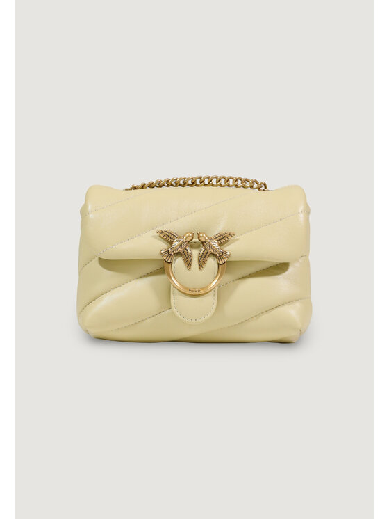 PINKO PINKO Borsetta LOVE PUFF BABY CL SHEEP NAPPA Bianco