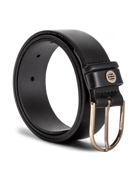 Tommy Hilfiger Tommy Hilfiger Naiste püksirihm Classic Belt AW0AW05376 75 Must