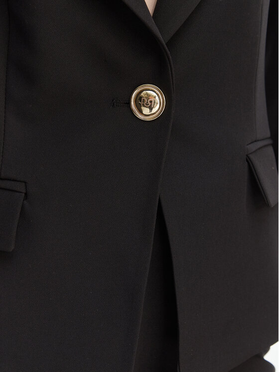 Rinascimento Rinascimento Σακάκι CFC0128649003 Μαύρο Slim Fit