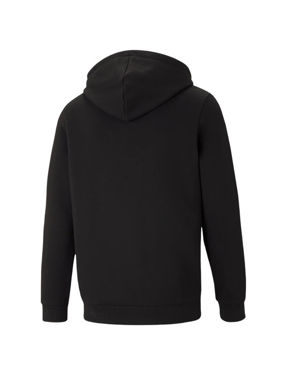 Puma Puma Bluza Puma Essentials Big Logo Full-Zip Hoodie Czarny Standard Fit