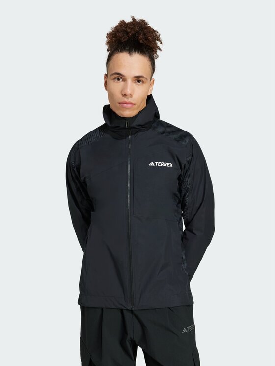 adidas adidas Kurtka outdoor 92575 Czarny Slim Fit