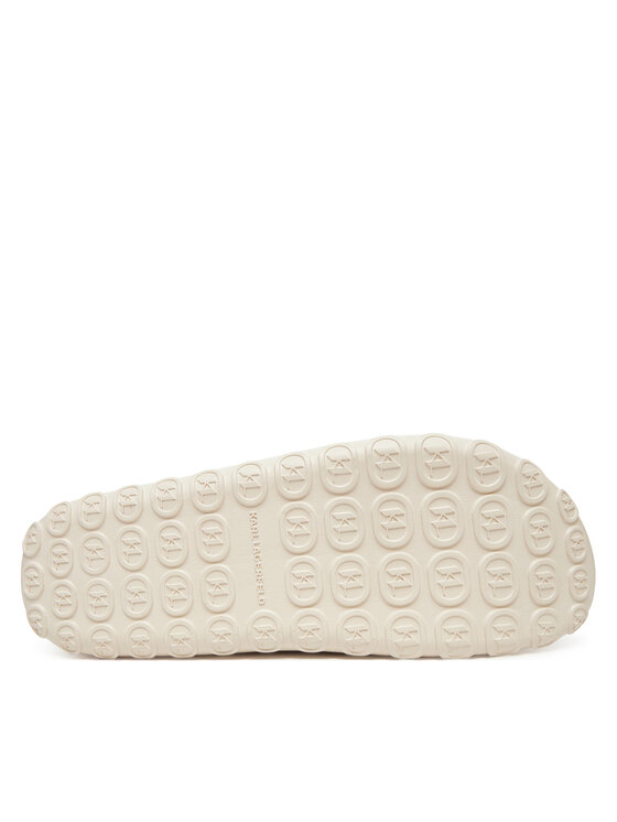 KARL LAGERFELD KARL LAGERFELD Şlapi KL77005 Écru