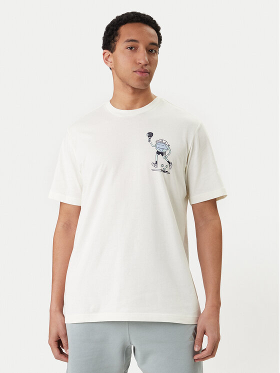 adidas adidas T-shirt Earth Day Padel Graphic KB4906 Bijela Regular Fit
