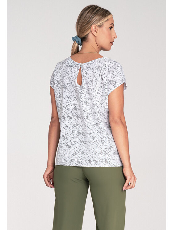 FIGL FIGLFIGL Blusa M1048 Grigio Regular Fit