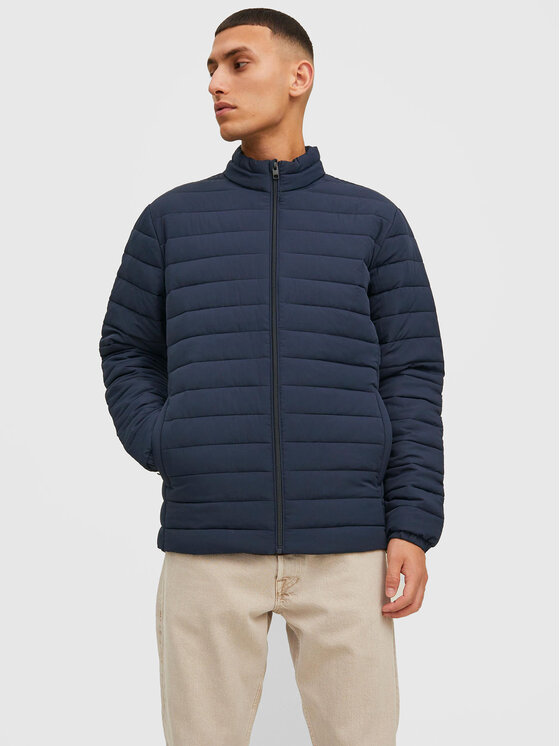 Jack & Jones Jack & Jones Μπουφάν μεταβατικό Recycle 12211129 Σκούρο μπλε Regular Fit