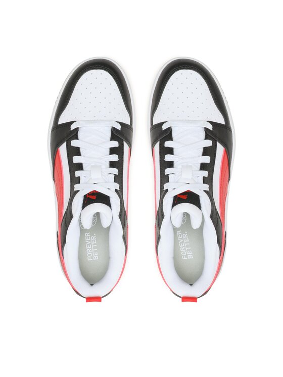Puma Puma Sneakersy Rebound V6 Lo Jr 393833 04 Biały