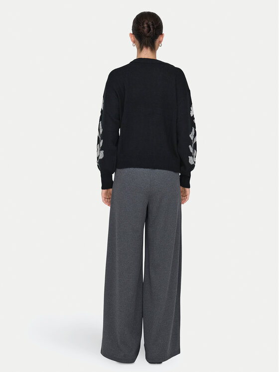 JDY JDY Sveter Helga 15335460 Čierna Regular Fit