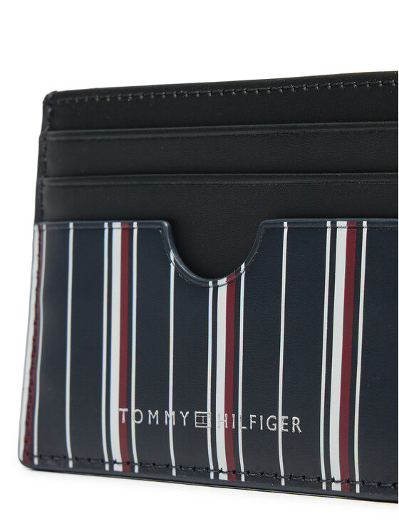 Tommy Hilfiger Tommy Hilfiger Sada pouzdro na karty a klíčenka Th Corp Cc AM0AM12793 Tmavomodrá