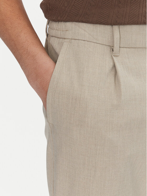 Only & Sons Only & Sons Chinosy Lou 22031615 Beżowy Tapered Fit