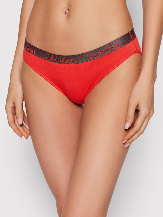 Calvin Klein Underwear Calvin Klein Underwear Figi klasyczne 000QD3540E Czerwony