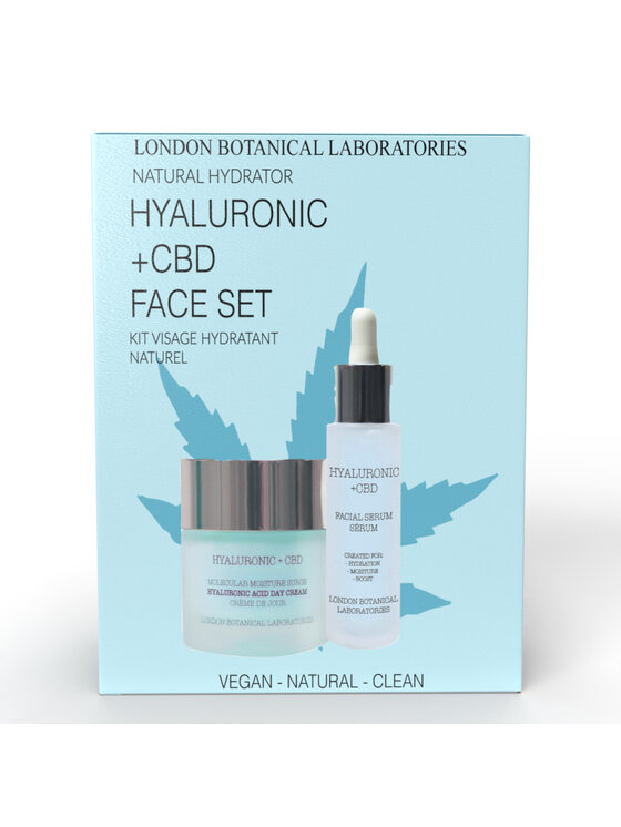 London Botanical Laboratories London Botanical Laboratories Zestaw upominkowy Hialuronic + CBD Dream (serum + krem ​​nawilżający + oko) Serum