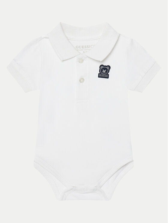 Dziecięce Body Guess, Rozmiar 12M, Białe, P5RG17 K6YW1