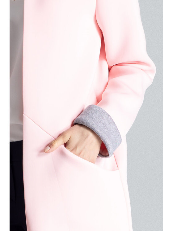 FIGL FIGLFIGL Cappotto M366 Rosa Regular Fit