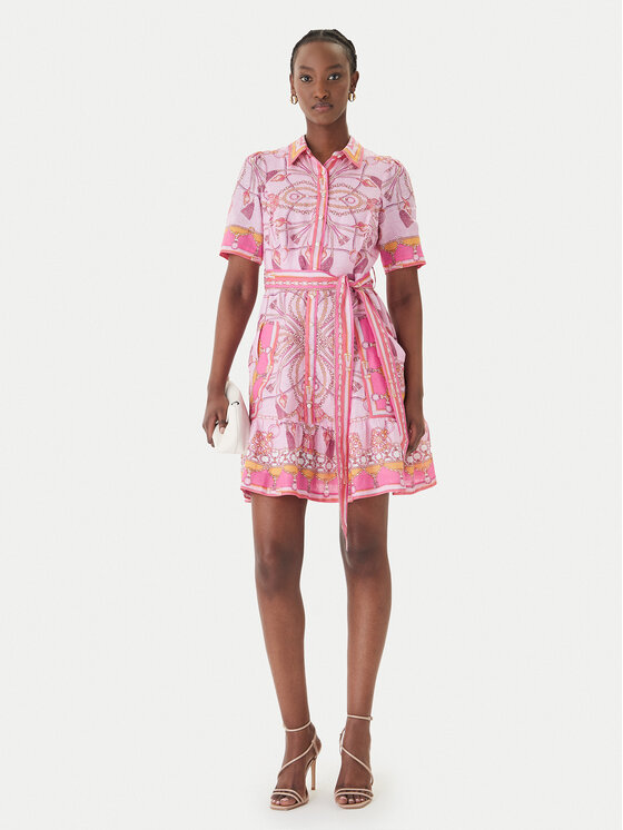 Hale Bob Hale Bob Лятна рокля Aula 61SG670A Розов Regular Fit