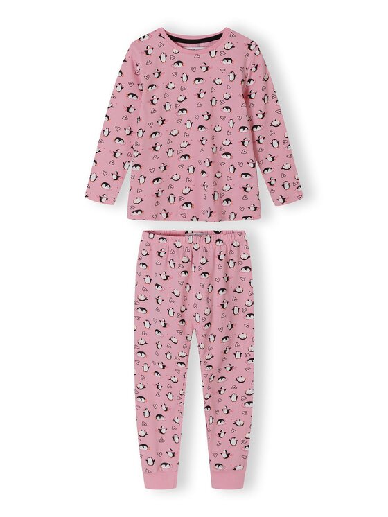 minoti minoti Komplet piżam 20pj92 Różowy Regular Fit