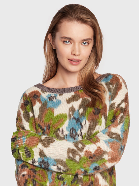 Maglione WF2274 MA21E Multicolore Regular Fit