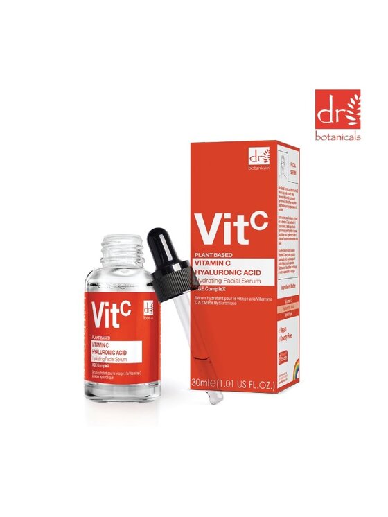 Dr Botanicals Dr Botanicals Serum z witaminą C i kwasem hialuronowym i krem z witaminą C i E 60 ml Serum