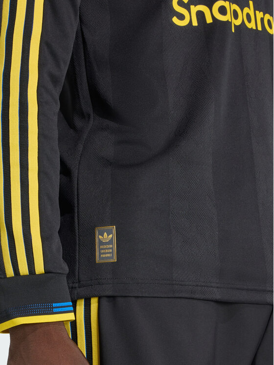 adidas adidas Koszulka techniczna Manchester United Czarny Slim Fit