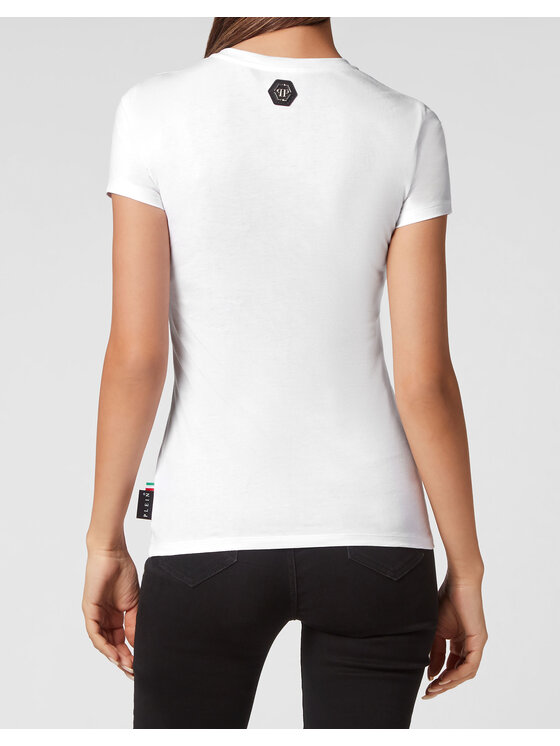 PHILIPP PLEIN PHILIPP PLEIN Tričko 613 Biela Regular Fit