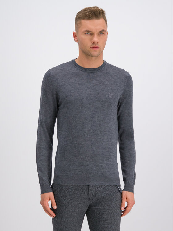 Roy Robson Roy Robson Sweter 5051-91 Szary Regular Fit