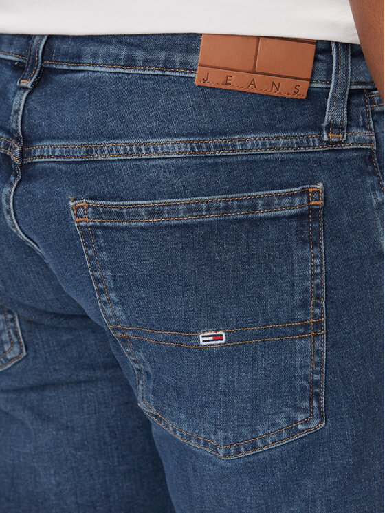 Tommy Jeans Tommy Jeans Džinsa bikses Ronnie DM0DM18791 Zils Slim Fit
