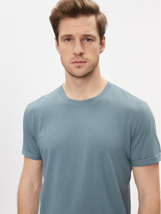 Calvin Klein Jeans Calvin Klein Jeans T-Shirt J30J323482 Niebieski Regular Fit