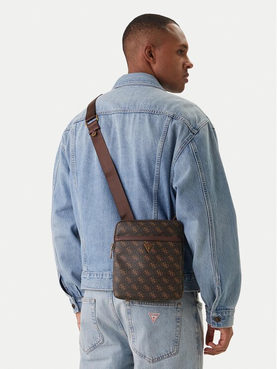 Guess Guess Плоска сумка HMEVZL P2223 Коричневий