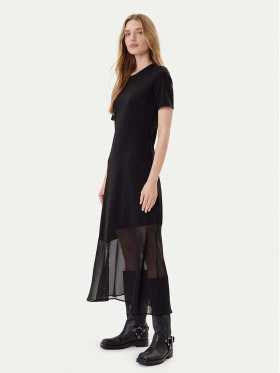DKNY DKNY Haljina za svaki dan P5GDFCNA Crna Regular Fit