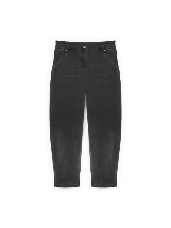 Fiorella Rubino Fiorella Rubino Jeansy P461T105152N033 Czarny Regular Fit