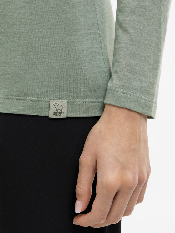Viking Viking Bluzka Andali Lady Zielony Regular Fit