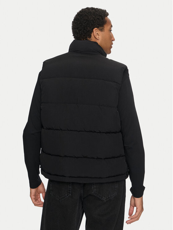 HUGO Hugo Prsluk Baltino2431 50520221 Crna Slim Fit