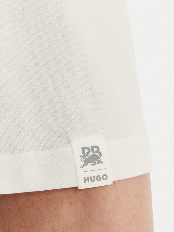 HUGO HUGO Поло Dunios_RB 50559650 Білий Regular Fit