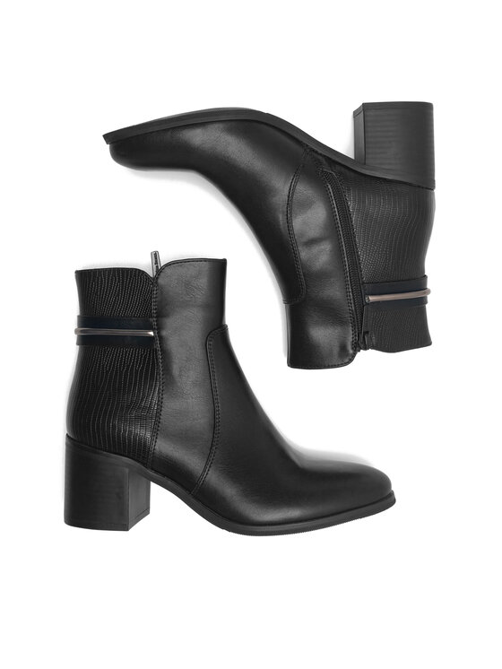 Clara Barson Clara Barson Μποτάκια LILOU WS22405-05 Μαύρο