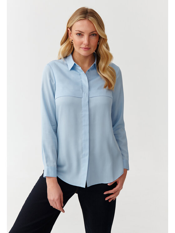 TATUUM TATUUM Koszula KOROTA Niebieski Classic Fit
