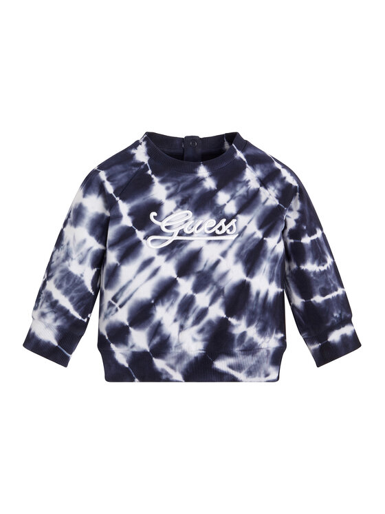 Guess Guess Majica dugih rukava N3GQ03 KA6R3 Tamnoplava Regular Fit