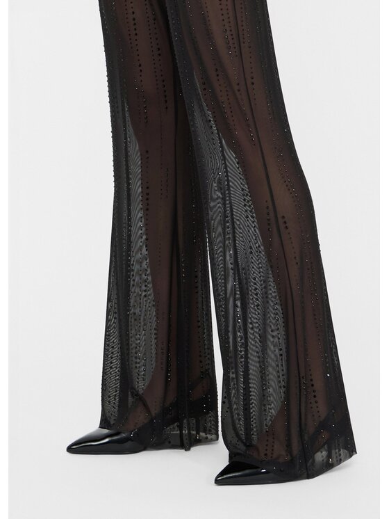 Liu Jo Liu Jo Pantalone da abito CF5053J496622222 Nero Regular Fit