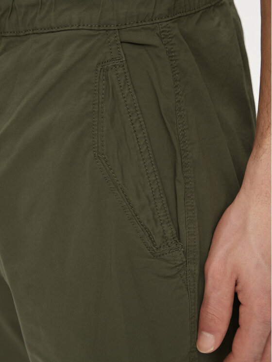 Pepe Jeans Pepe Jeans Hlače Parachute Pant PM211685 Kaki Regular Fit