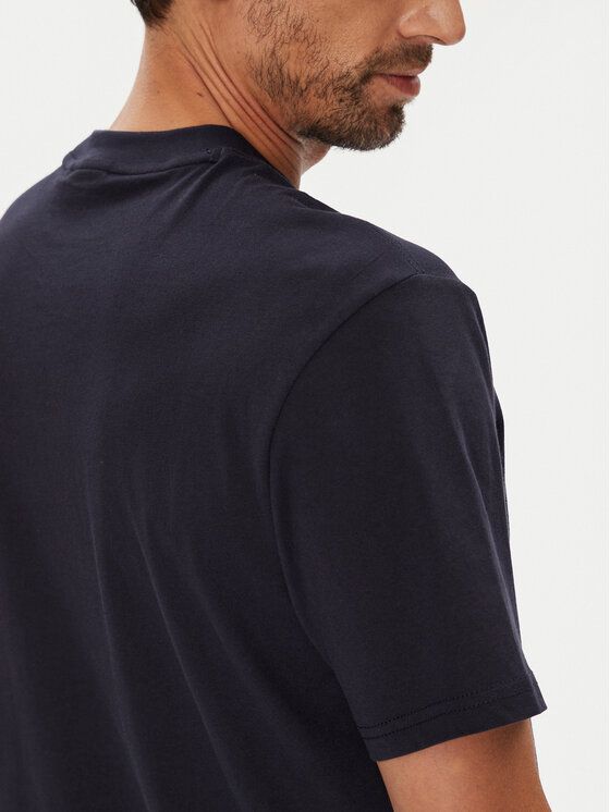 Napapijri Napapijri Tričko S-Bald NP0A88SF Tmavomodrá Regular Fit
