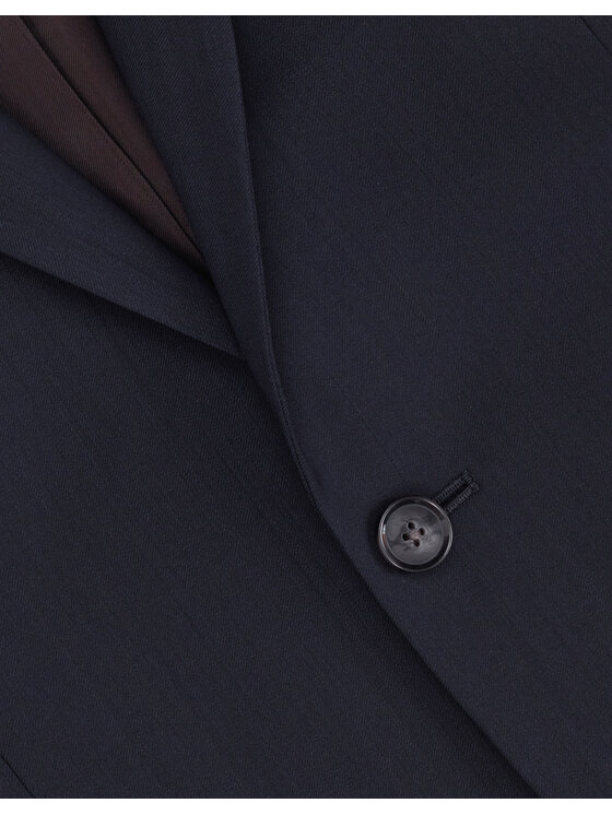 Borgio Borgio Marynarka marradi Granatowy Slim Fit