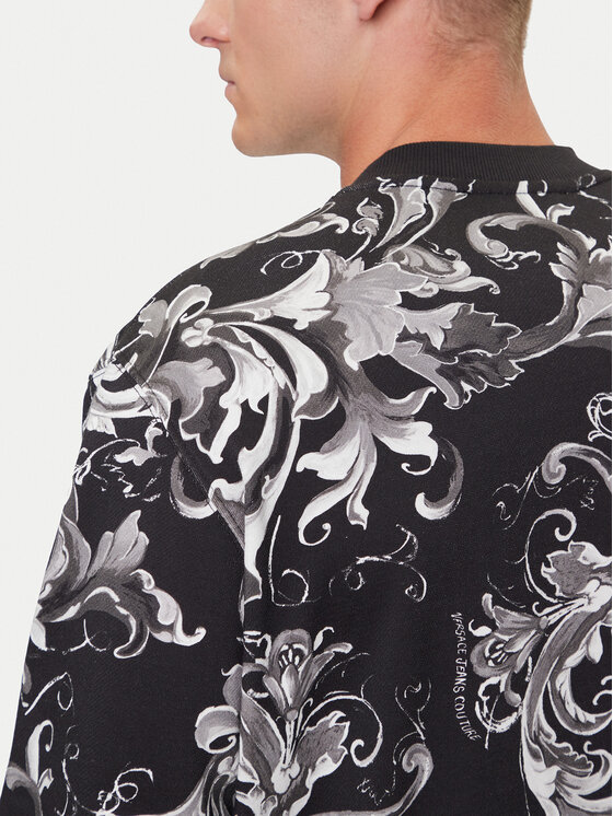 Versace Jeans Couture Versace Jeans Couture Bluza 79GAI3R0 FS201 Czarny Regular Fit