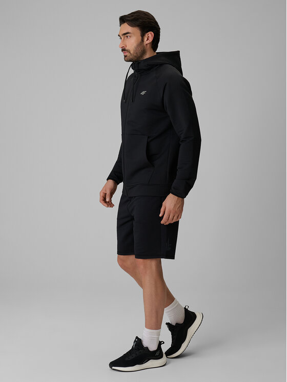 4F 4F Szorty sportowe NO LIMITS Czarny Regular Fit