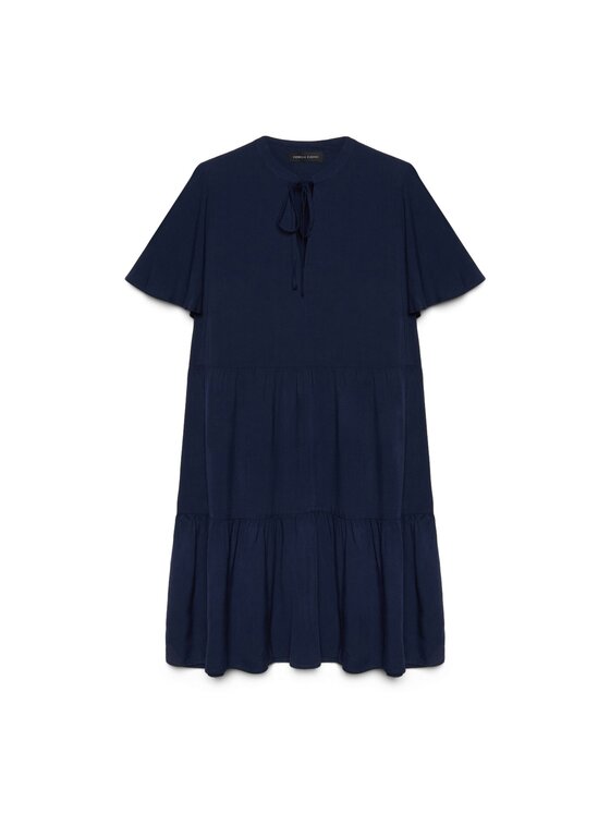 Fiorella Rubino Fiorella Rubino Vestito da giorno 7086T001771N034 Blu Regular Fit