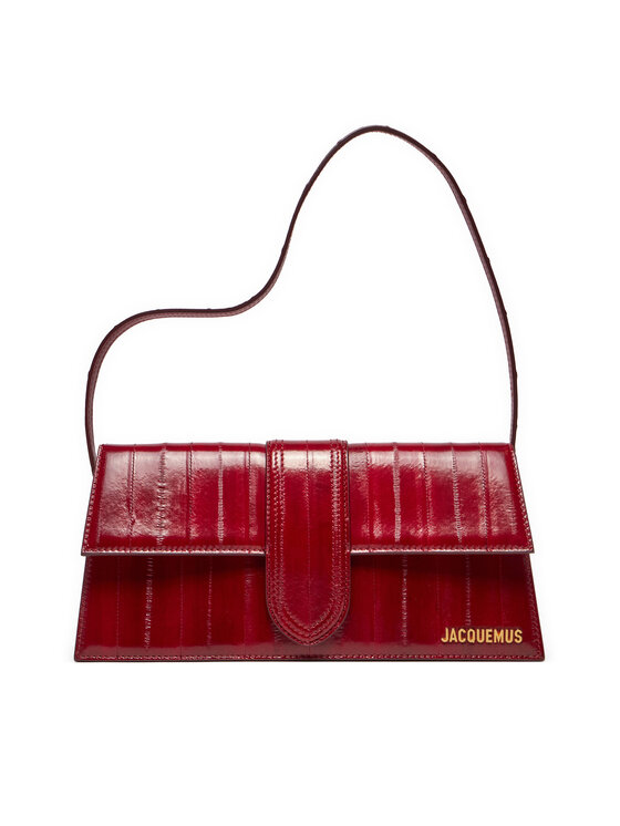JACQUEMUS Kabelka Le Bambino Long 221BA013-3169 Červená