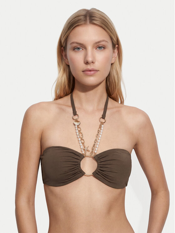 Guess Guess Bikini felső E6GJ01 KF412 Barna