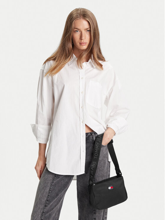 Tommy Jeans Tommy Jeans Τσάντα Tjw Daily Shoulder Bag AW0AW17544 Μαύρο
