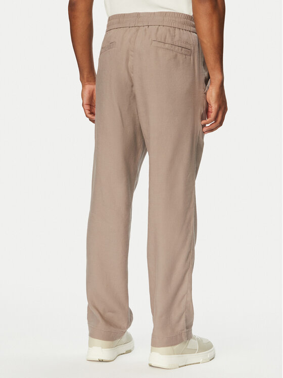 HUGO HUGO Riidest püksid Cino 262FW 50562791 Helepruun Straight Fit